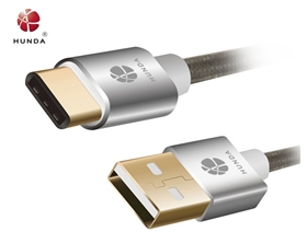 1m reversible 10gbps usb2.0 to typec cable