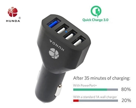 4 port qualcomm Quick charge3.0 car charger