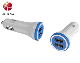 2015 new Dual USB Car Charger with 4800ma output intelligent IC dectect