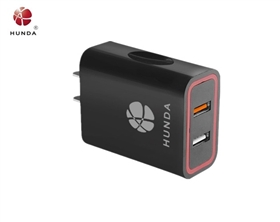 QC 2.0 Dual USB Port Wall Charger