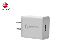 HUNDA Quick Wall Charger with 1 port QC3.0 USB